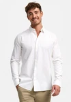 Indicode Langarmhemd INKamby Weiß/Creme/Grau/Khaki