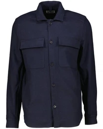 Langarmhemd Herren Overshirt SELTON (1-tlg)