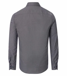CASAMODA Langarmhemd B.D. Comfort Fit braun