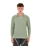 Denim Distriqt Strickpullover mit Polokragen in Relaxed Fit Mint