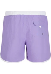 URBAN CLASSICS Badeshorts Retro Swimshorts Lila