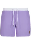 URBAN CLASSICS Badeshorts Retro Swimshorts Lila
