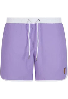 URBAN CLASSICS Badeshorts Retro Swimshorts Lila