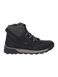 Josef Seibel Schnürstiefelette Schwarz/Dunkelblau/Dunkelgrau