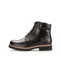 Pius Gabor Schnürstiefel Schwarz/Dunkelbraun/Braun