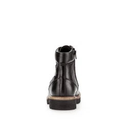 Pius Gabor Schnürstiefel Schwarz/Dunkelbraun/Braun
