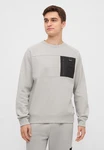 Bench. Sweater MARTON Grau/Beige/Khaki/Hellgrau