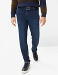 EUREX by BRAX Bequeme Jeans Style THILO Dunkelblau/Blau