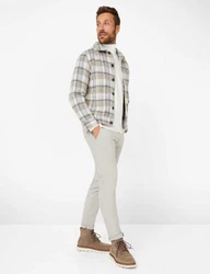 Brax Chinohose Style SILVIO Khaki/Hellgrau/Grau/Hellgrün