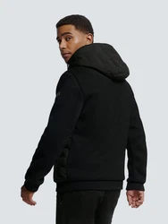 NO EXCESS Softshelljacke mit Kapuze Schwarz