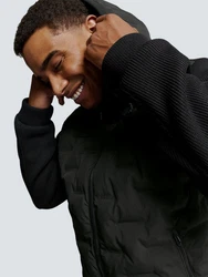 NO EXCESS Softshelljacke mit Kapuze Schwarz