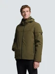 NO EXCESS Softshelljacke Dunkelgrün/Khaki