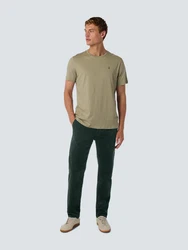 NO EXCESS Chinohose Cordhose Dunkelgrün/Grün