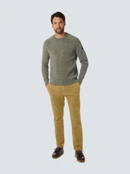 NO EXCESS Chinohose Cordhose Khaki/Beige/Braun