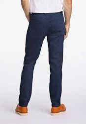BISON 5-Pocket Jeans Dunkelblau/Hellblau/Blau