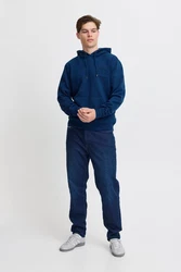 Blend Kapuzensweatshirt BLEND BHSweatshirt Dunkelblau/Blau