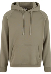 Urban Classics Herren Blank Hoody Kapuzenpullover Khaki/Dunkelgrün/Braun/Grau