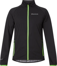 Fahrradjacke He.-Funktions-Jacke Akron III ux BLACK/GREENLIME