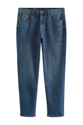 Next Slim-fit-Jeans Klassische Stretch-Jeans Blau/Hellblau