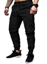 JMIERR Cargohose Herren Schwarz/Khaki