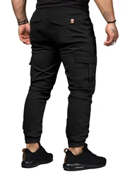 JMIERR Cargohose Herren Schwarz/Khaki