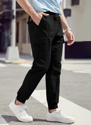 JMIERR Cargohose Herren Schwarz/Khaki