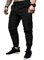 JMIERR Cargohose Herren Schwarz/Khaki