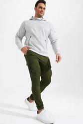 JMIERR Cargohose Herren Dunkelgrün/Khaki