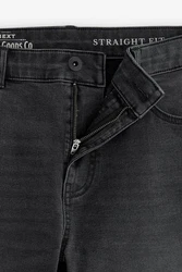Next Straight-Jeans Straight-Fit Stretch-Jeans mit Gürtel 