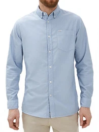 Langarmhemd Regular Fit Shirt - Fabio Bleach Blue