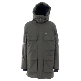 Funktionsjacke Herren Funktionsparka Marten mit Steppfutter - Wasserdichte Jacke