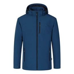 Softshelljacke Herren Jacke Marlon mit leichter Wattierung und abnehmbarer Kapuze