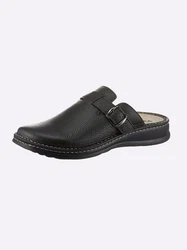 MUBB Clog Sandalette Schwarz/Braun/Dunkelbraun/Beige