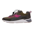 Strellson Herren Sneaker Flex Cross Kilburn Dunkelgrün/Rosa/Grün