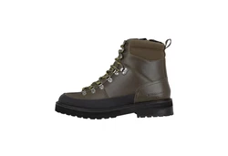 Strellson Herren Stiefel Ravenscourt Nimonico Dunkelgrün/Braun