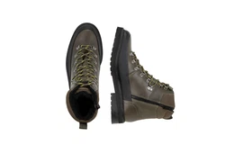 Strellson Herren Stiefel Ravenscourt Nimonico Dunkelgrün/Braun