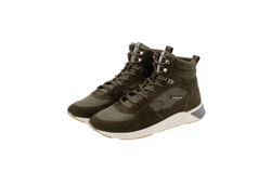 Strellson Herren Sneaker Flex Cross Kilburn Hi Dunkelgrün/Khaki