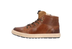 bugatti Huberto Schnürstiefelette Braun/Beige