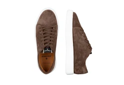 Strellson Herren Sneaker Epsom Evans C Dunkelbraun/Braun