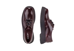 JOOP! Herren Lace Up Lusso Zinon Sneaker Dunkelrot/Braun/Rot/Bordeaux