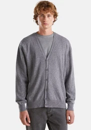 Strickjacke mit Knopfleiste