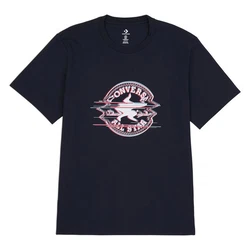 Converse T-Shirt Dunkelblau/Blau
