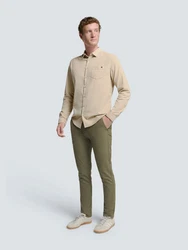 NO EXCESS Chinohose Khaki/Dunkelgrün