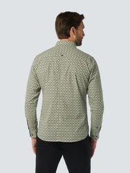 No Excess Hemd mit Minimalprint 