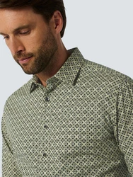 No Excess Hemd mit Minimalprint 