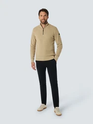 NO EXCESS Pullover Khaki/Beige/Gelb/Braun