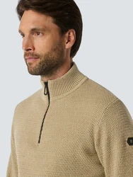 NO EXCESS Pullover Khaki/Beige/Gelb/Braun