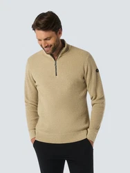 NO EXCESS Pullover Khaki/Beige/Gelb/Braun