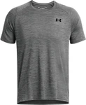 Under Armour T-Shirt UA Tech Textured SS (1382796) Dunkelgrau/Hellgrau/Grau/Rot
