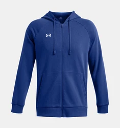 Under Armour Winterjacke UA RIVAL FLEECE FZ HOODIE blau